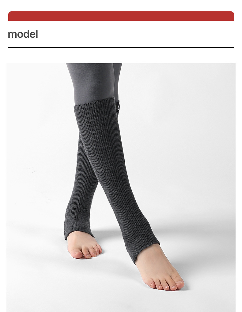 Yoga Strümpfe Kollektion Warme Overknee Strümpfe Damen Verlängerte Pile Socken Bein- und Kniestrümpfe Lang_voghion.com
