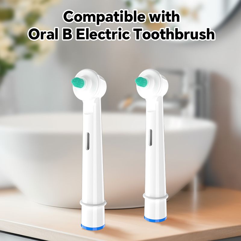 4 Pcs Compatible With Oral B Electric Toothbrushes Replacement Toothbrush Heads, Professional Interdental Brush Head Refills For Clean Between Teeth_voghion.com