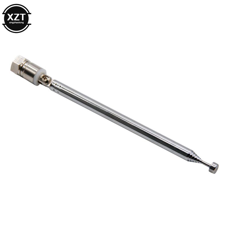 Connecteur de remplacement d'antenne télescopique à 7 sections pour câble TV AM/FM/radio 21-98 cm (vente en gros)_voghion.com