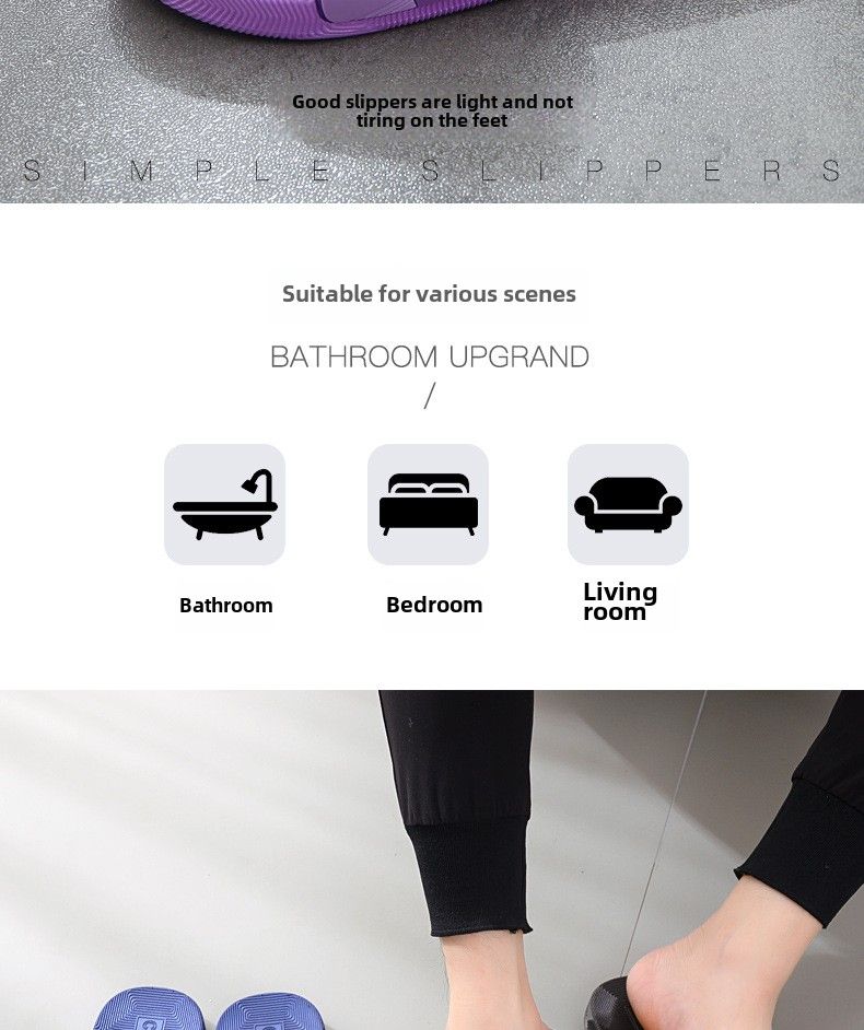 Ciabatte da uomo, da interno, antiscivolo e antiodore, da bagno, da donna, da casa, da bagno, con fondo spesso, per la casa, fresche_voghion.com