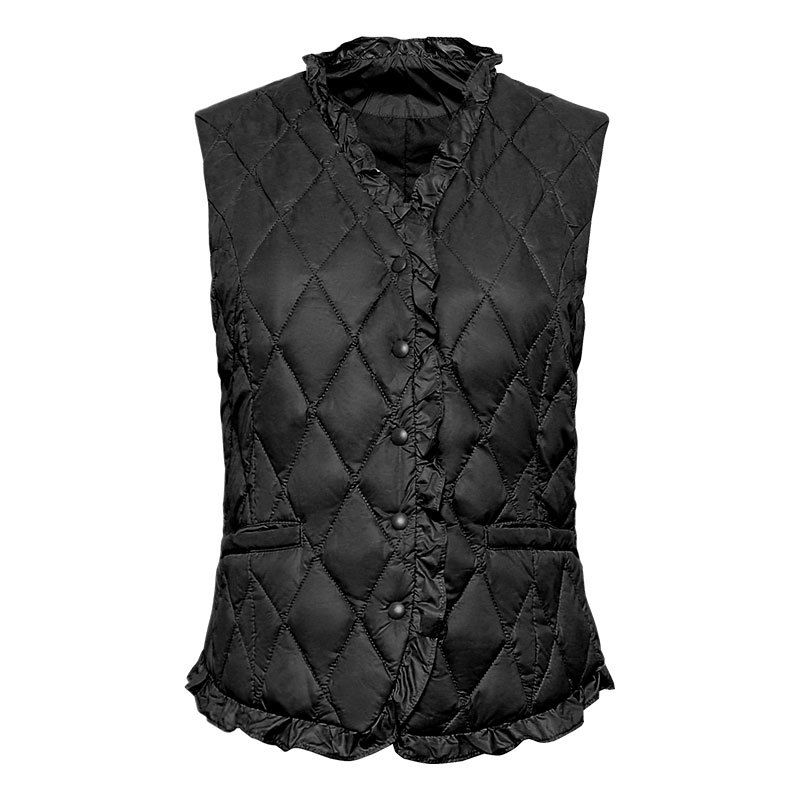 Veste d'hiver Siyu légère à col en V pour femme, 90 % duvet à motif diamant_voghion.com