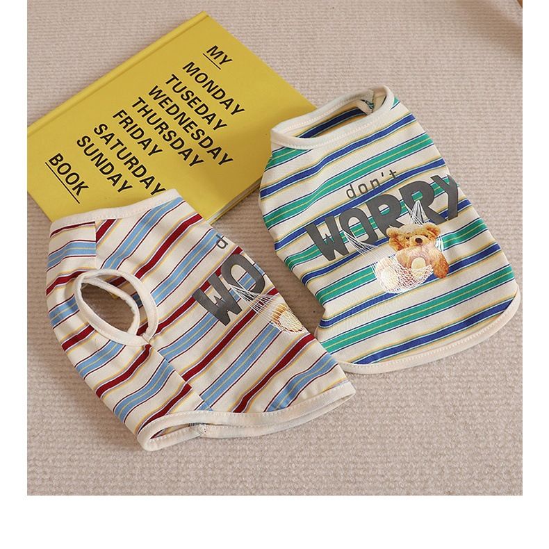Haustier Schaukel Bär Weste Hundekleidung Katzenkleidung Frühjahr und Sommer neue Haustierkleidung Großhandel_voghion.com