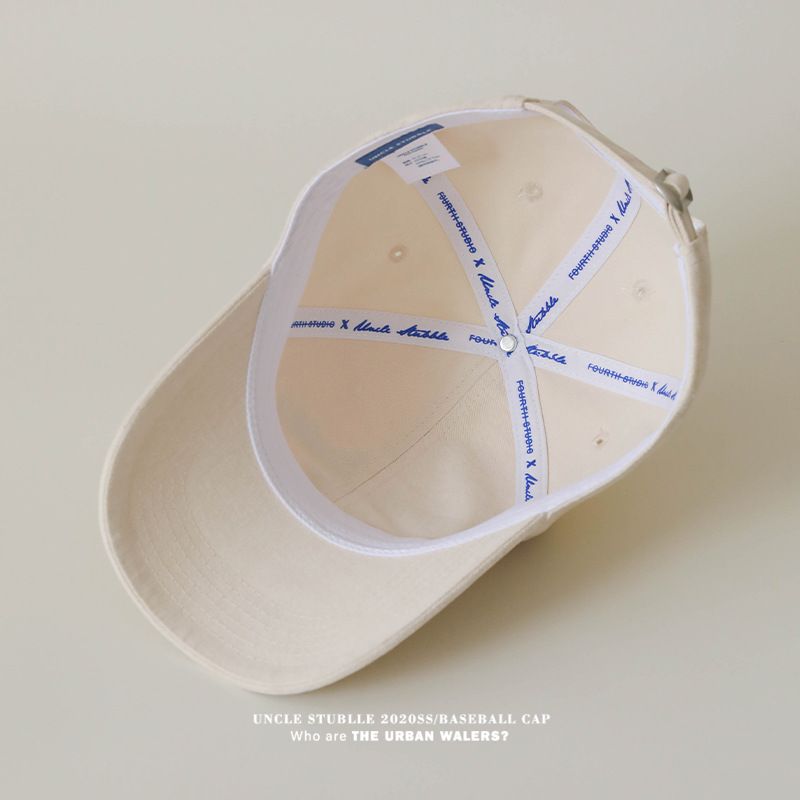 Șapcă de baseball cu design original, stil coreean, cu bor larg, față care arată fața mică, șapcă cu cioc de rață, cuplu, modă, toate potrivirile, pălărie de soare_voghion.com