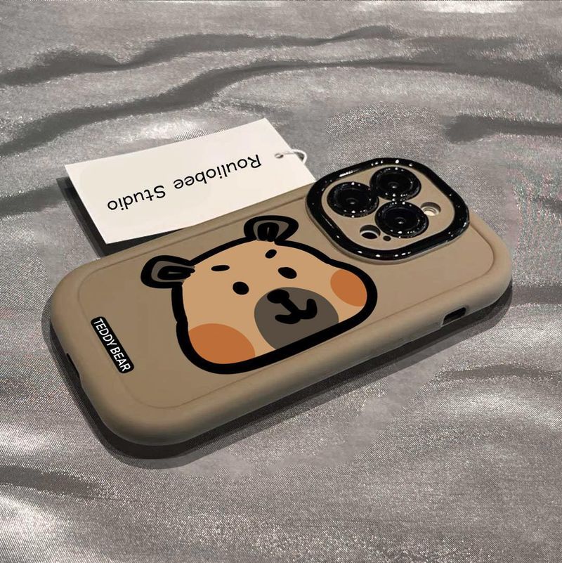 TechGlobe Squirrel Avatar compatibile con la custodia per telefono 17 Pro Max per iPhone 13/14, copertura completa, 12 cartoni animati creativi antiurto_voghion.com