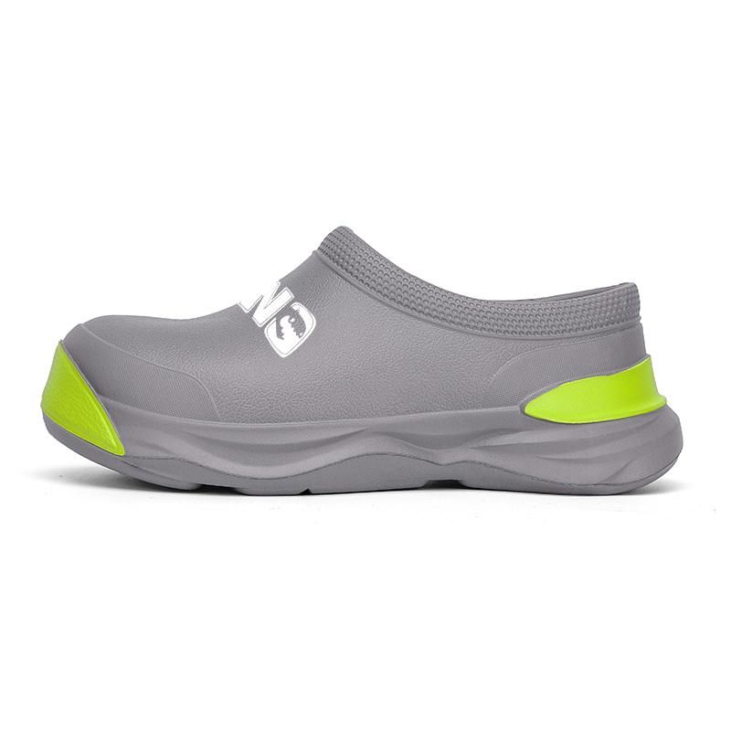 Chaussons Eva tendance pour homme, chaussures de travail décontractées pour l'hiver, pour la salle de bain, la cuisine, semelle épaisse, imperméables, antidérapantes, pour l'extérieur_voghion.com