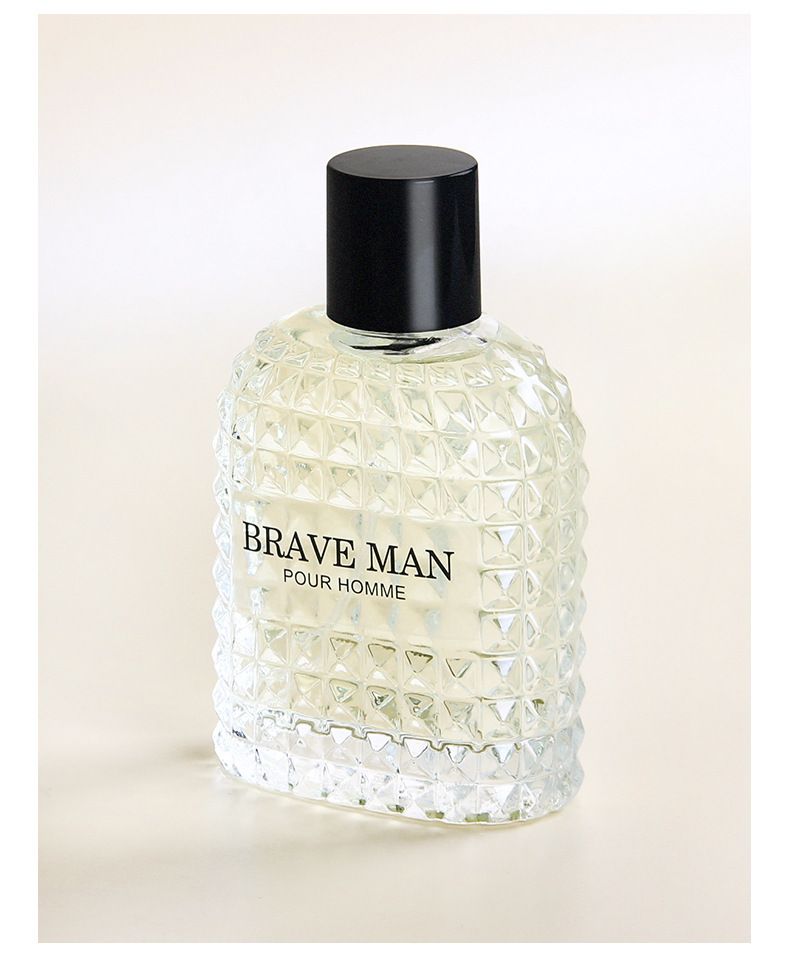 Brave Man Parfém 100ml Scents Collection Pour Homme Braveman Parfémovaný olej pro muže Dlouhotrvající tělový sprej Barevná třpytivá vůně_voghion.com