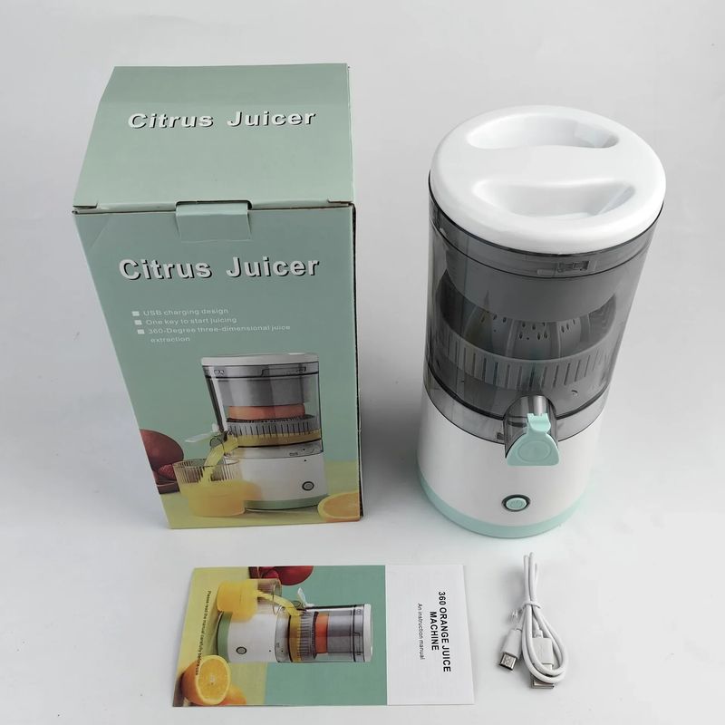 Portable Electric Juicer Wireless Orange Juicer USB Rechargeable Lemon Squeezer Electric Slow Juicers Household Kitchen Tools_voghion.com