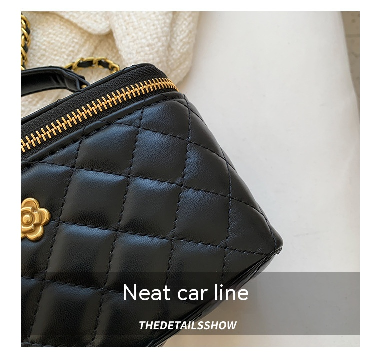 Lingge Kettentasche Damen 2023 neue Minitasche Persönlichkeit Pop ausländisches Temperament Umhängetasche Eimertasche_voghion.com