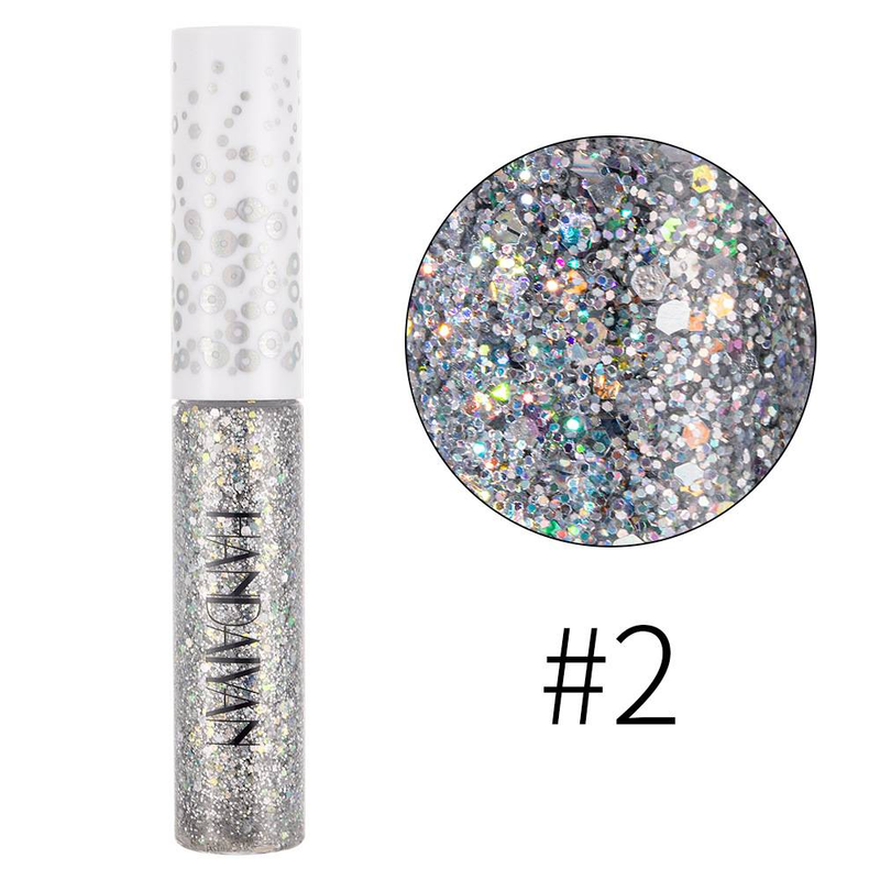 Jevištní líčení Fantasy třpytky Oční linky gelová tužka Phantom Eyeshadow tekuté oční linky_voghion.com