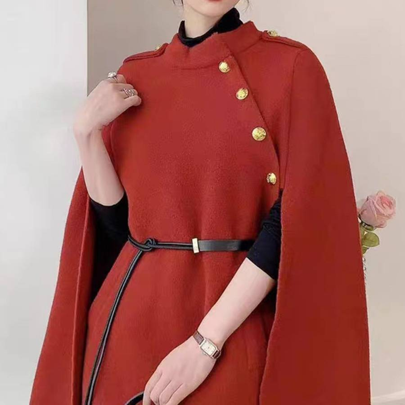 Damenbekleidung: Gestrickter Doubleface-Wollmantel_voghion.com