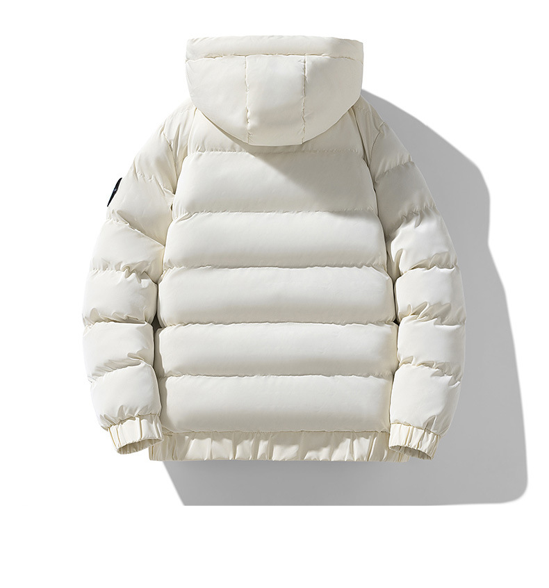 cotton padded jacket for men 2023 winter new thickened warm loose hooded down padded jacket_voghion.com
