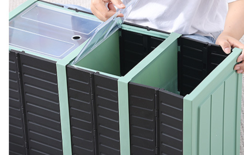 Gratis installatie Schoenendoos Opbergdoos Transparante schoenenkast Opbergartefact Ruimtebesparende opvouwbare plastic eenvoudige schoenenrek_voghion.com