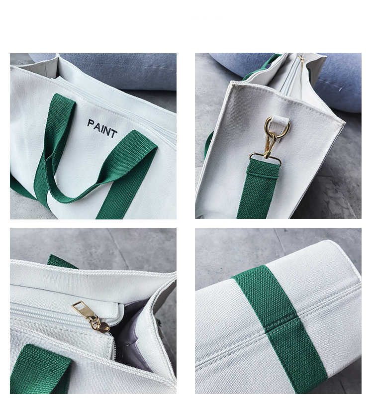 Borsa da donna, nuova borsa tote di grande capacità, borsa a mano, borsa a tracolla, borsa a mano, borsa da donna in tela per studenti_voghion.com