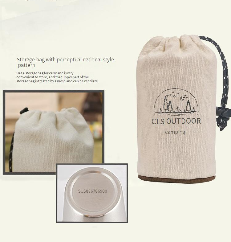 Campingbecher-Set aus Edelstahl 304 – 8-teiliges Outdoor-Trinkgeschirr für Picknick und Reisen (unzerbrechlich, rostfrei, vielseitig einsetzbar für Bier/Whiskey/Heißgetränke)_voghion.com