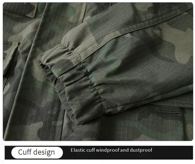 Taktisches Tarnuniform-Set – Strapazierfähige Militärarbeitskleidung für Männer, Outdoor-Training und Feldeinsätze (mehrere Farben und Größen erhältlich)_voghion.com