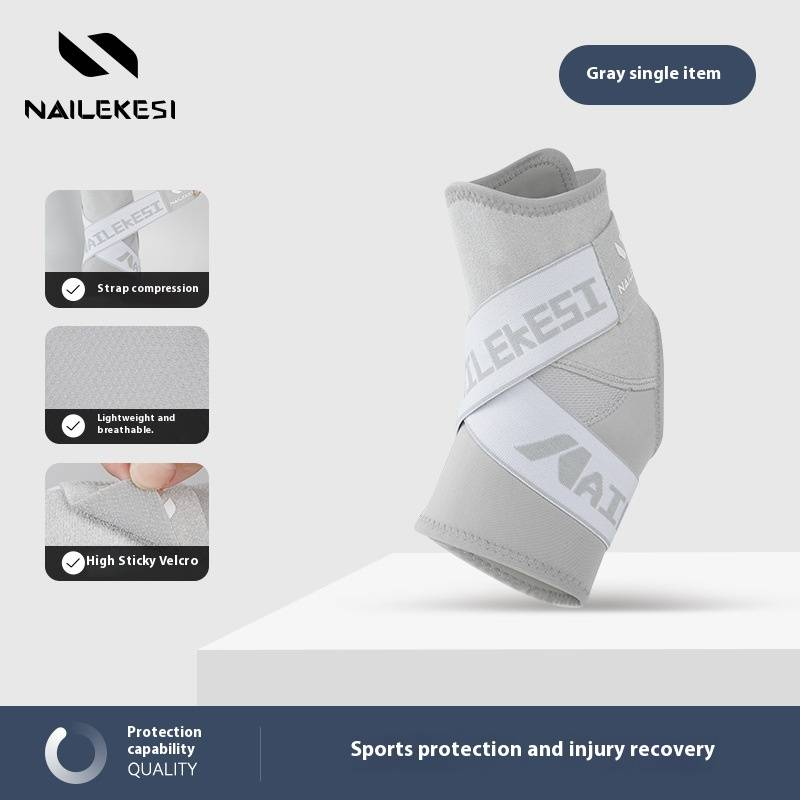 Professional Ankle Brace For Running, Basketball & Tennis – Lightweight Breathable Support With Adjustable Straps For Men & Women_voghion.com