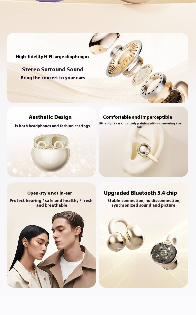 Kabellose Bluetooth-Kopfhörer mit Knochenleitung, Open-Ear-Sportkopfhörer mit über 8 Stunden Spielzeit, IPX5-Wasserdichtigkeit, geringe Latenz für Spiele_voghion.com