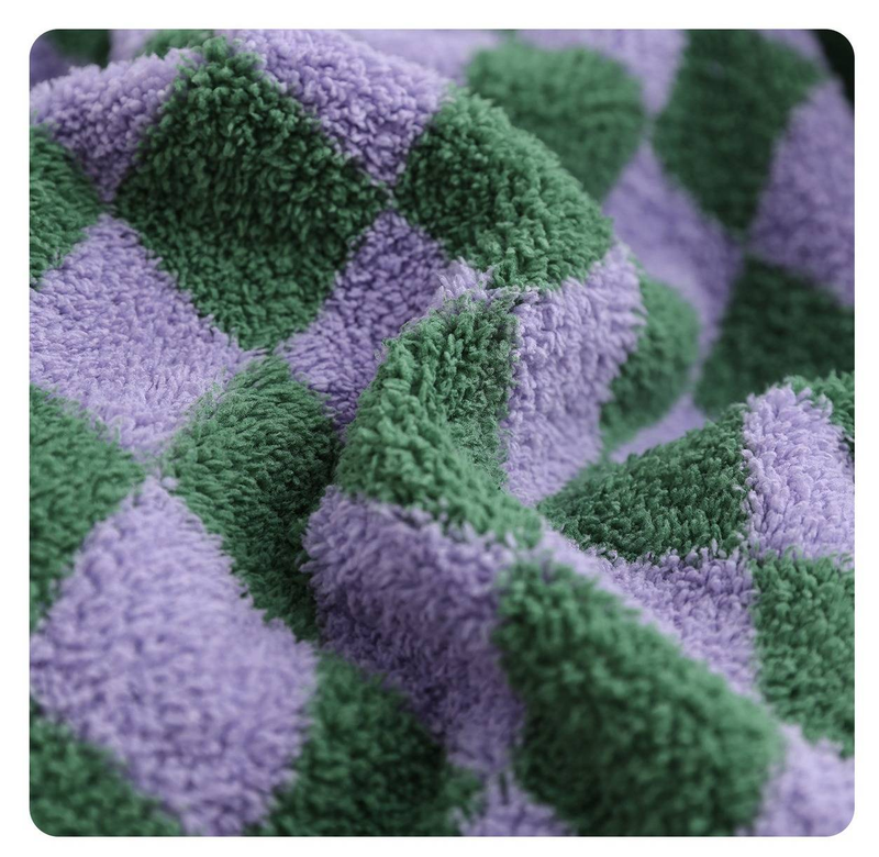 Women's & Men's Flannel Robe Winter Long Sleeve Plush Fleece Bathrobe Cozy Loungewear For Couples_voghion.com