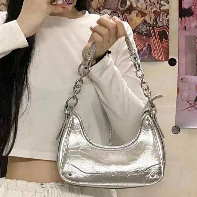 Borsa a tracolla a catena sottobraccio Sweet Cool Girl 2025 da donna, di alta qualità, con tracolla a spalla_voghion.com