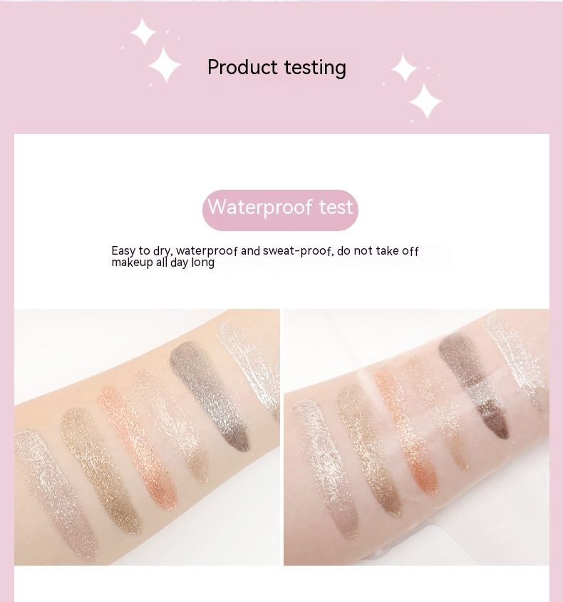 YANQINA Liquido lucido Perla Lucentezza Polvere Colore Trucco Ombretto monocromatico Cosmetici_voghion.com