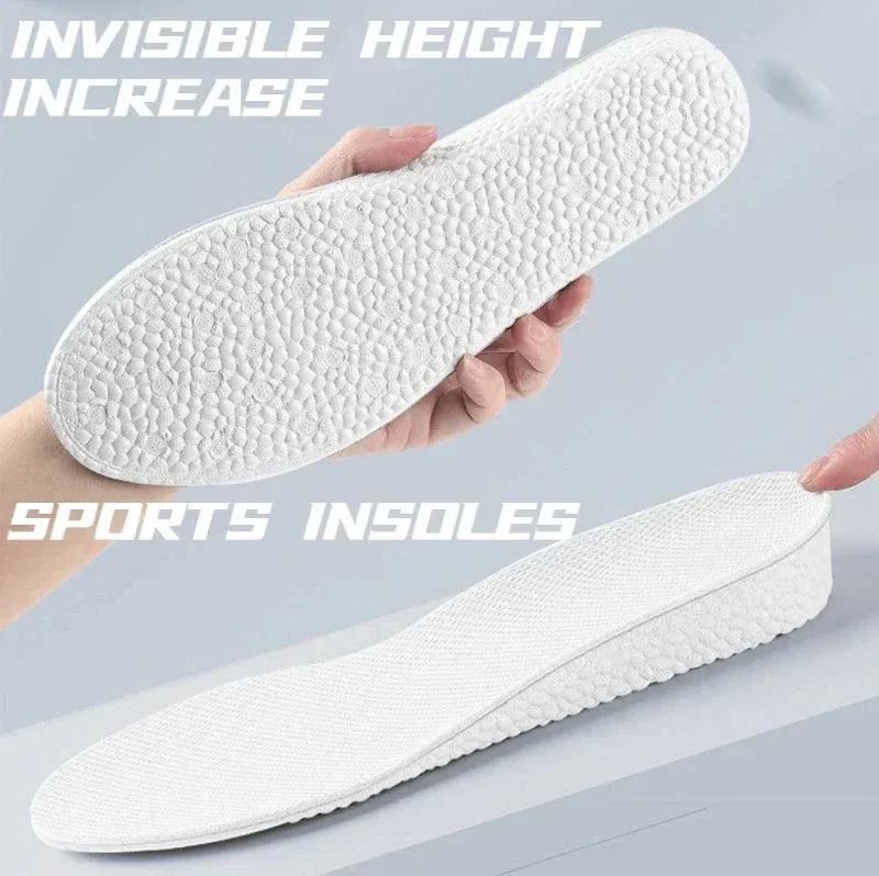3.5cm2,5cm Invisible Heightening Insoles Unisex Heighten Insert Pads EVA Lifting Insole Heel Arch Support Taller Cushion_voghion.com