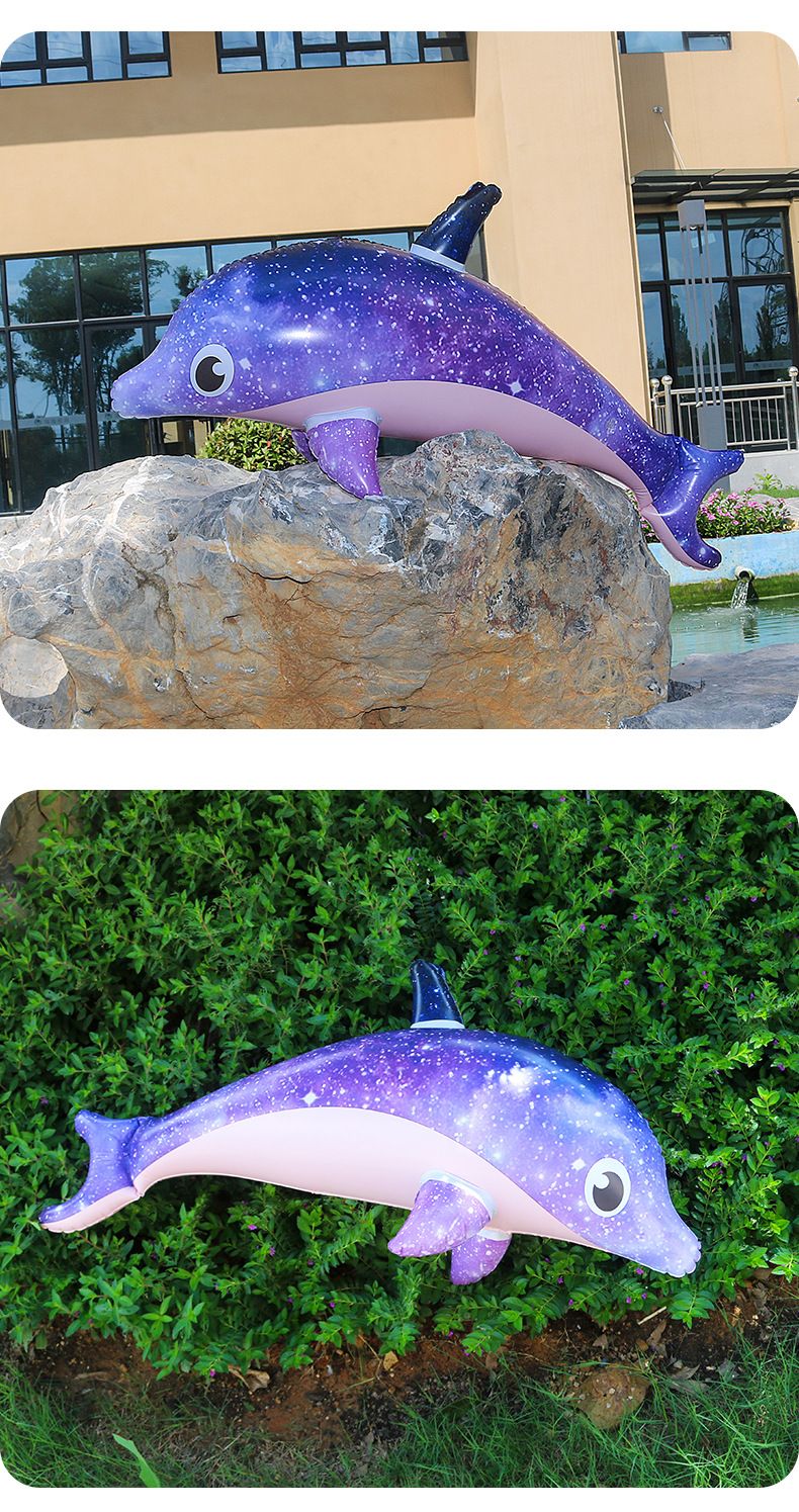 Galaxy Aufblasbarer Delphin Fliegende Fische Riesige Im Dunkeln Leuchtende Partydekorationen Für Veranstaltungen Im Innen- Und Außenbereich_voghion.com