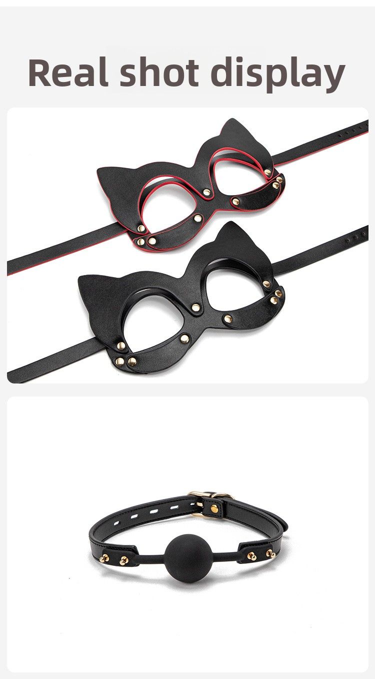 Peach Please" Deluxe Leather Bondage Set | 8-Piece SM Toy Collection With Case For Domination And Play_voghion.com