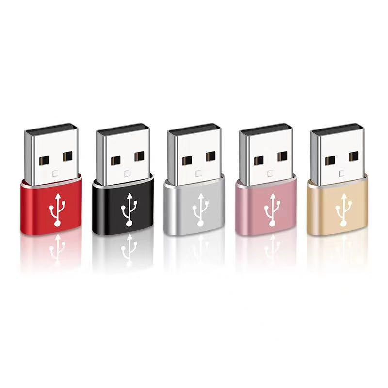 Metalladapter für Musikfestivals, USB-Öffentlichkeits-zu-Typ-C-Adapter aus Aluminiumlegierung_voghion.com