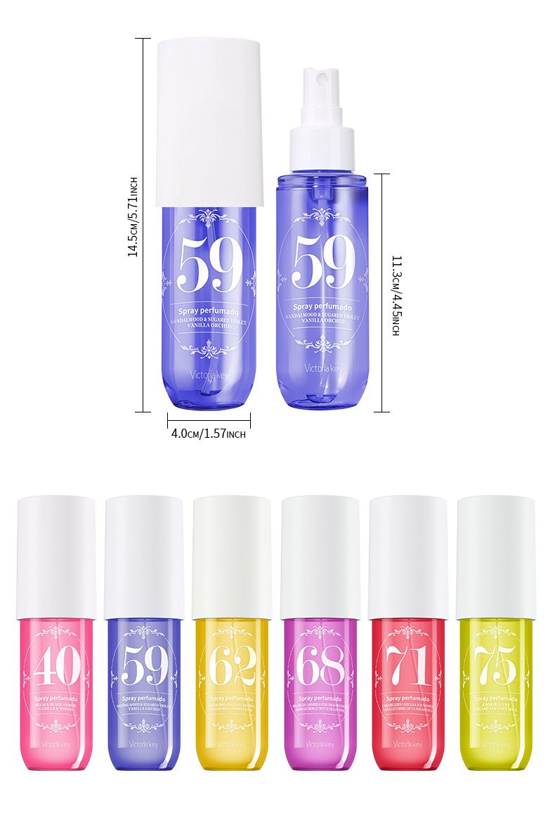 Alcoholvrije parfumspray voor dames - Langdurige digitale geur voor lichaam en haar (populaire geur)_voghion.com
