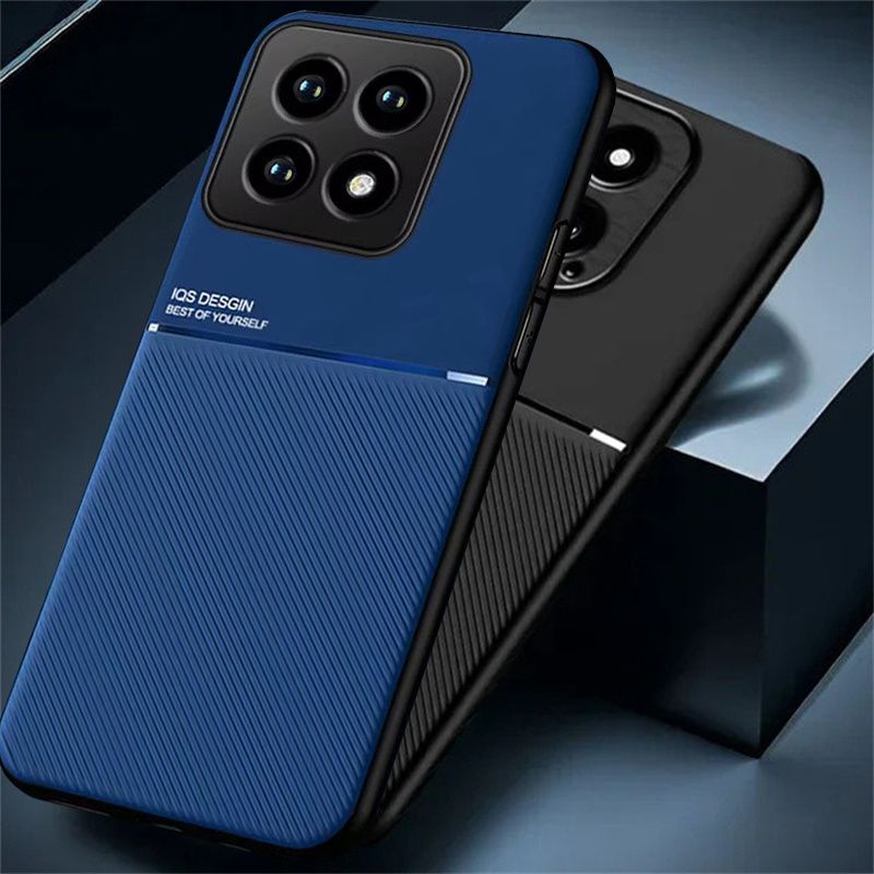 Custodie magnetiche per Xiaomi Mi 14T 13T 12T 12S 11T 10T Pro Custodia in pelle con texture per Xiaomi 15 14 13 11 Ultra Pro 12 Lite Cover_voghion.com