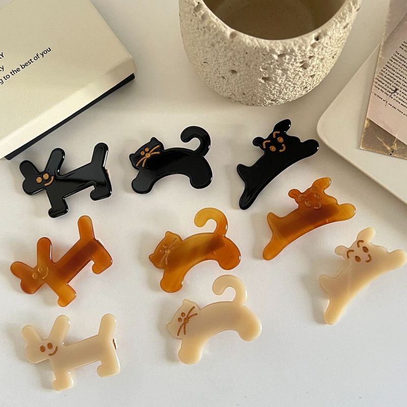 All'ingrosso coreano nuovo carino mini 5 cm animale clip laterale semplice acido acetico frangia fermagli per capelli fermagli a becco d'anatra accessori per capelli_voghion.com
