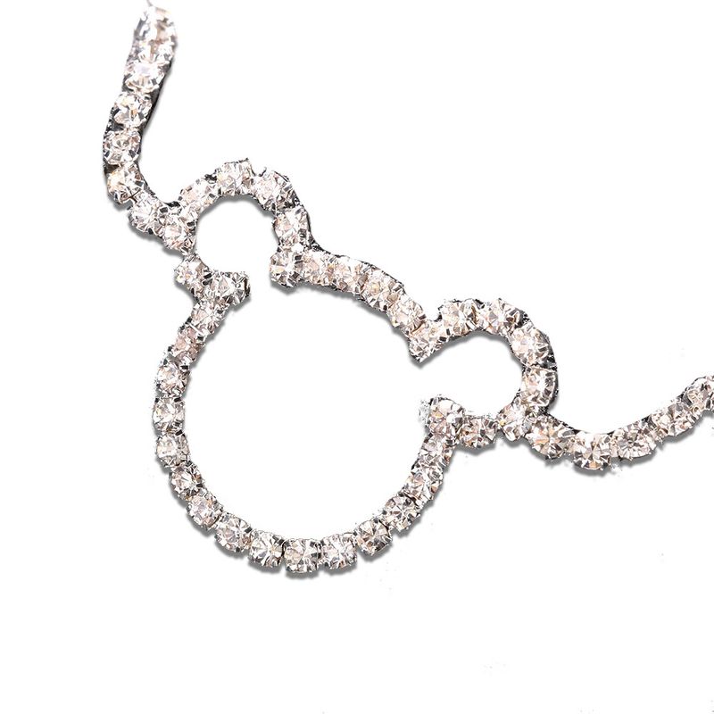 Novo estilo de strass para mulheres, moda simples, praia, tornozeleira, acessório para os pés_voghion.com