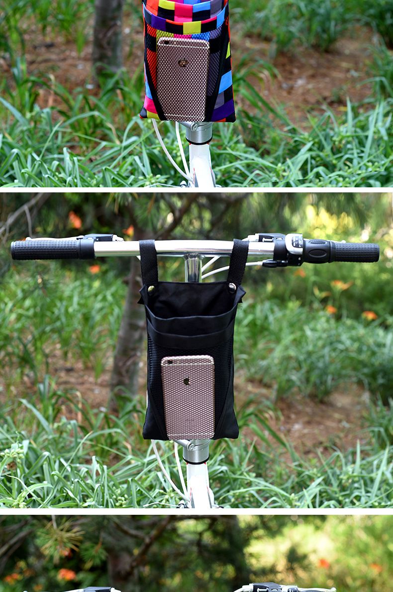 Torba za shranjevanje električnih motorjev, baterij, avtomobilov, koles, majhna viseča torba, sprednji ročaj, žep, sprednja torba za mobilni telefon_voghion.com