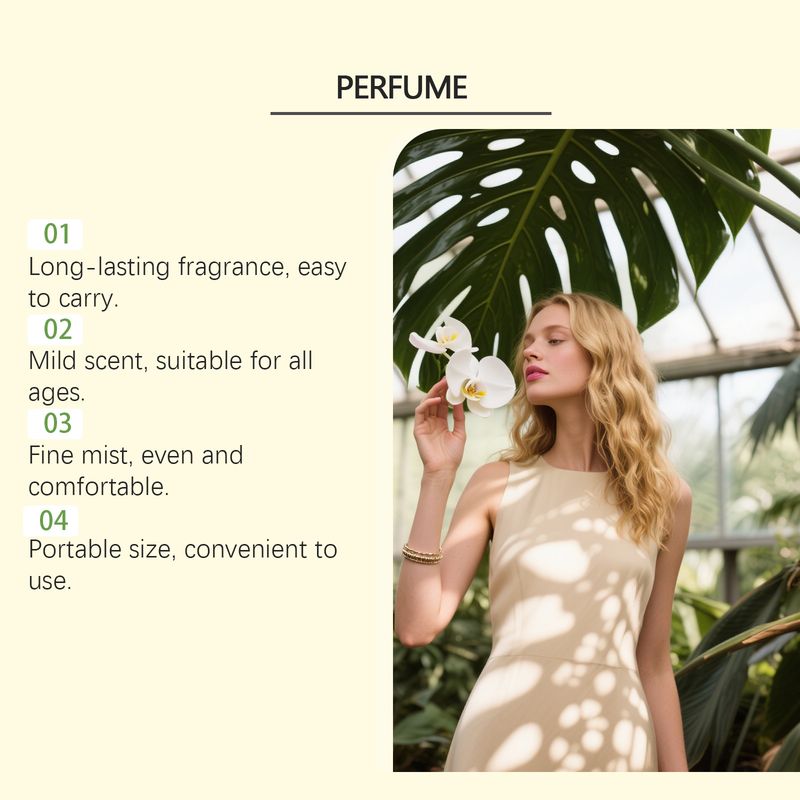 Geurige kokos, dagelijkse date voor onderweg, zoete, niet-vette, natuurlijke, langdurige parfumspray voor dames_voghion.com