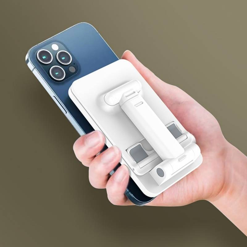 Foldable Mobile Phone Stand, Portable Mobile Phone Holder For Desktop Mobile Phone Accessories, Height Adjustable_voghion.com