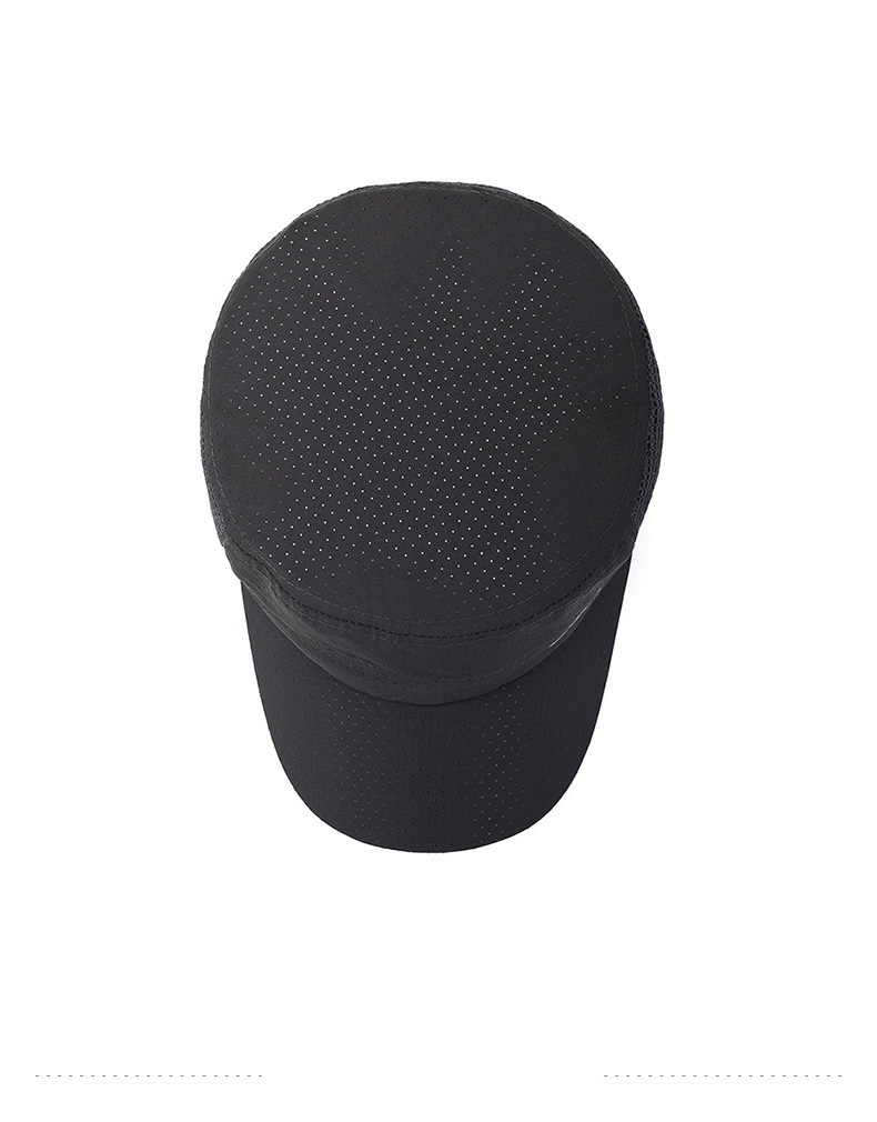 Sports Caps Quick Drying Flat Hat For Men In Spring And Summer Sun Protection Thin Breathable Mesh Versatile Outdoor Fishing Duckbill Hat_voghion.com
