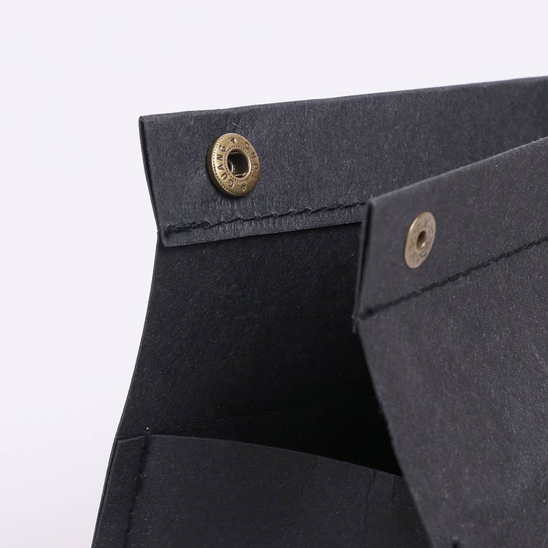 1 cassetto in carta kraft spessa nera/marrone, scatola porta fazzoletti impermeabile, per soggiorno, camera da letto, tavolino, scrivania_voghion.com