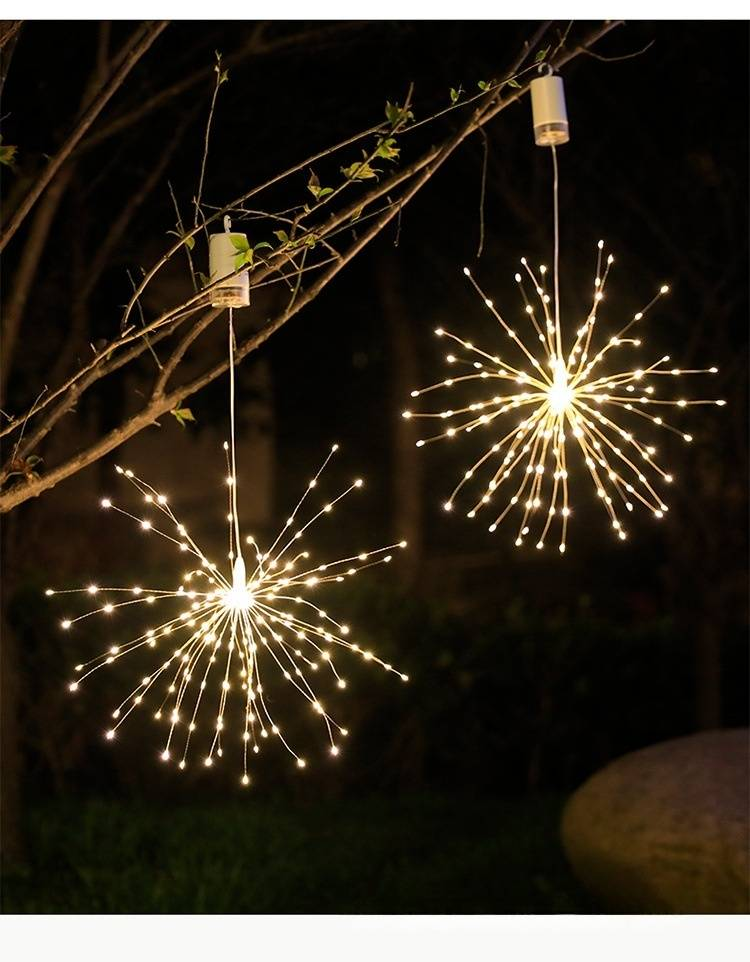 Luci a LED per esterni con energia solare e telecomando - 8 modalità di illuminazione, impermeabili IP43, durata di 60.000 ore per il giardino_voghion.com
