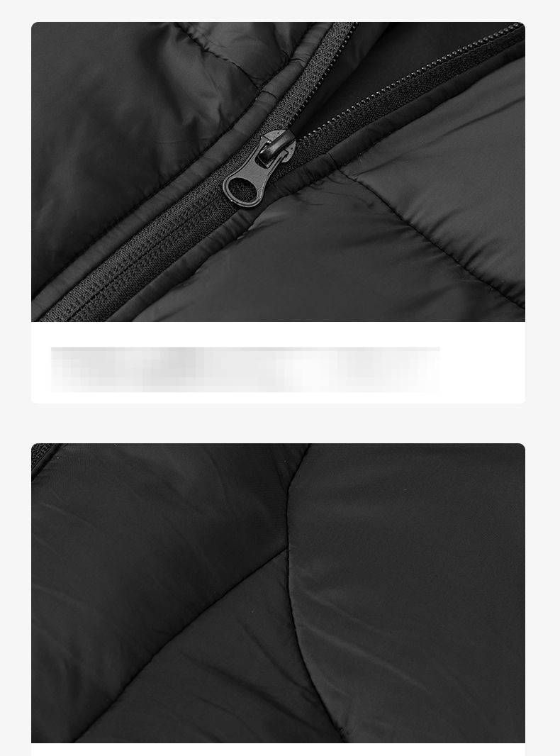 Herrenbekleidung 25 Neuer Stil Hochwertiges Abzeichen Winter Kapuzen Doppelreißverschluss Trendy Baumwolljacke_voghion.com