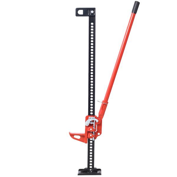 High Lift Farm Jack, 48' Utility Farm Jack, 7000 Lbs Capacity Ratcheting Off Road Utility Jack, Heavy-Duty Farm Jack For Tractor, Truck, SUV, Bumper_voghion.com