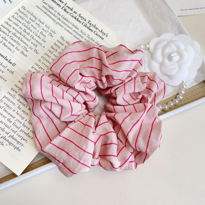 Dolce ragazza cravatta a salsiccia capelli nodo di alta qualità 2025 nuovo delicato vento fasce per capelli in tessuto elastico_voghion.com