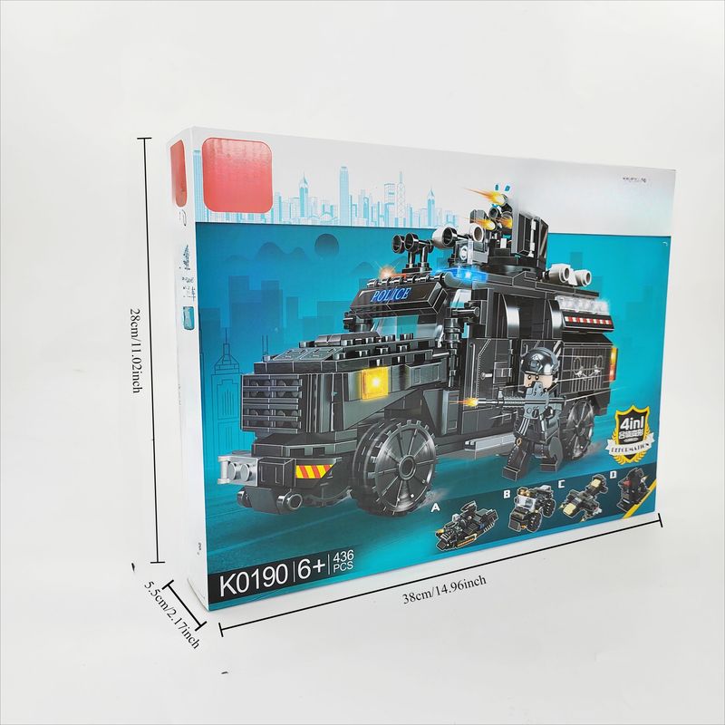 1 pieza de bloques de construcción pequeños en varias formas, conjuntos de regalos combinados y desmontados que son adecuados para Acción de Gracias, Pascua, Navidad y cumpleaños._voghion.com