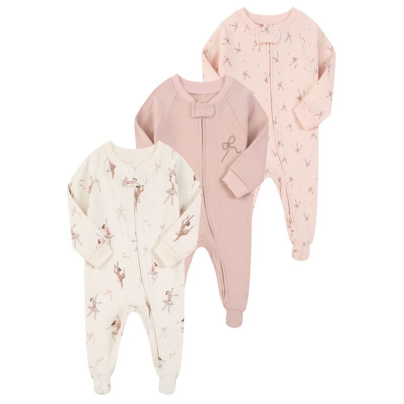 Ropa interior para bebé recién nacido, tipo A, de una pieza, de algodón, con cremallera bidireccional, para niño y niña, para gatear, primavera y otoño, manga larga_voghion.com