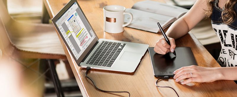 Huion H950P Ultrathin Graphic Digital Tablets Professional Drawing Pen Tablet With Battery-Free Stylus_voghion.com