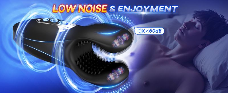 Tiger Zange Doppelvibrations-Beißtrainer Handvibrator für Männer Vibrationsmassage der Eichel Verzögerte Übung_voghion.com