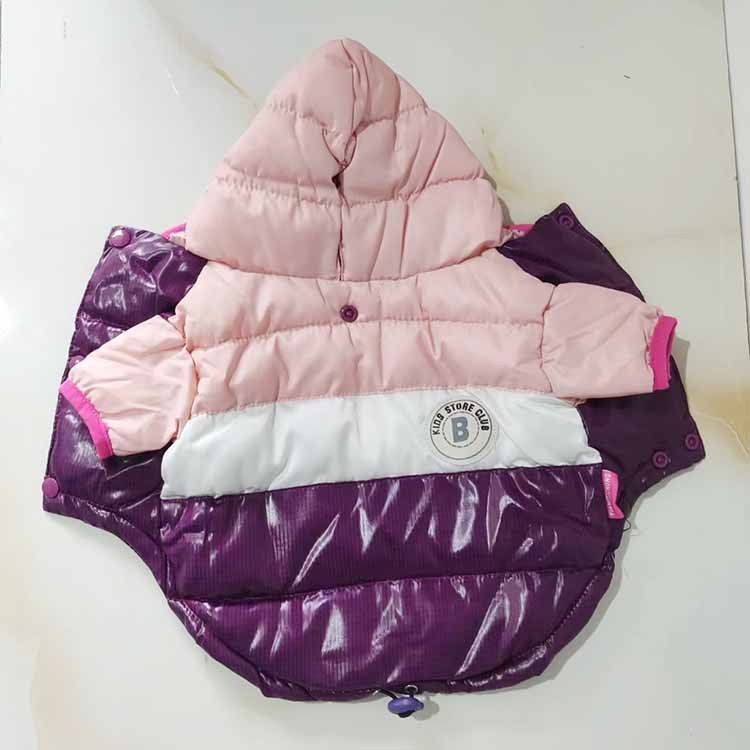 Cappotto invernale in cotone per cani, Teddy, Pomerania, caldo e antivento, a due zampe_voghion.com