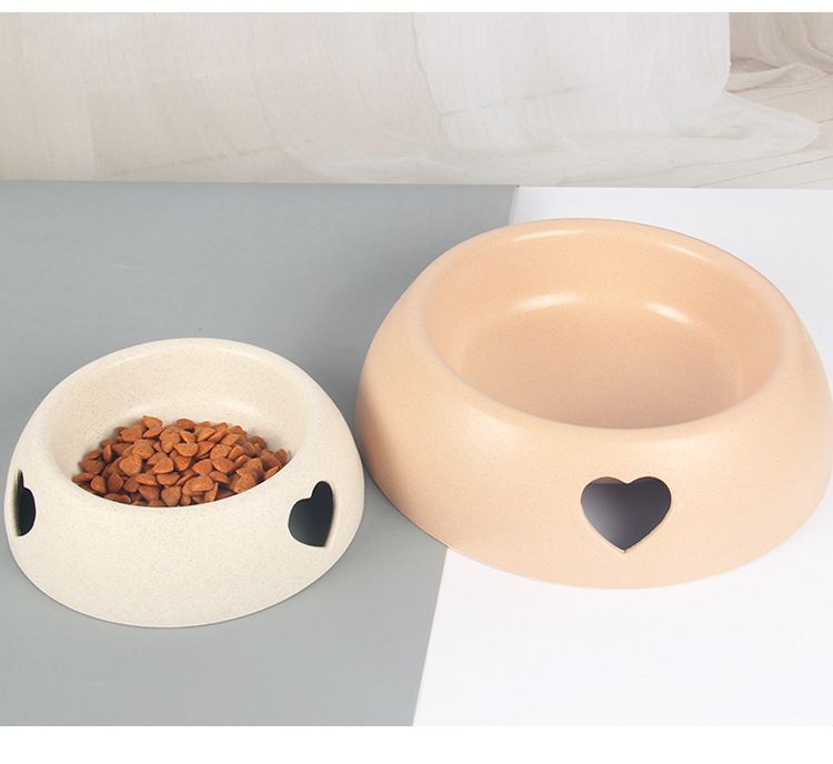 Benodigdheden Hond Rijst Plastic Liefde Enkele Huisdier Kattenvoerbak_voghion.com