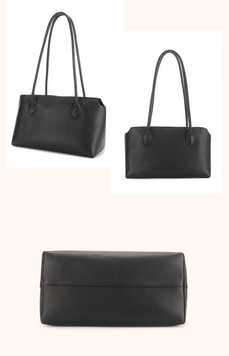 Borsa a tracolla da donna in stile retrò minimalista con un tocco di alta qualità, borsa tote leggera e di lusso, borsa a mano di grande capacità_voghion.com