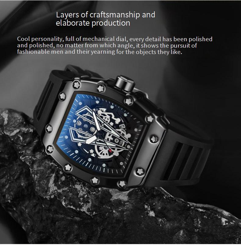 orologio grande quadrante orologio al quarzo da uomo orologio sportivo impermeabile quadrato orologio da uomo orologio luminoso da uomo_voghion.com
