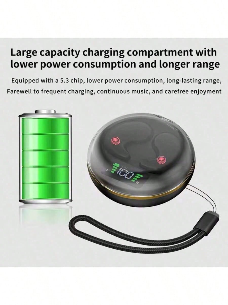 NEW 2025 New Style True Wireless In-Ear Fasions Headphone Mini Couples Earbuds Music Earplug Gaming HIFI Bass Stereo ENC_voghion.com